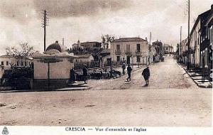 Crescia - Vue d'ensemble et l'Eglise